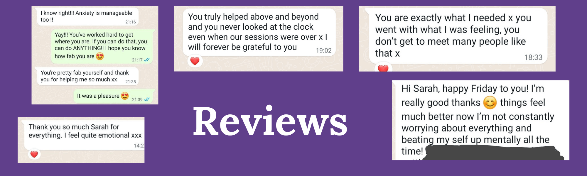 Reviews: you truly helped above and beyond, you are exactly what I needed, thank you for helping me so much!