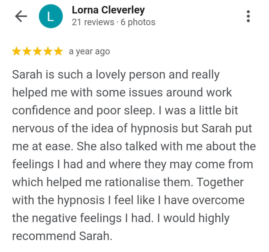 confidence, poor sleep, negative feelings