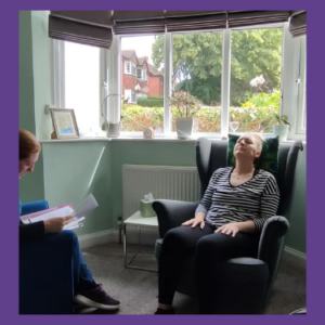 hypnotherapy a client experiencing hypnotherapy