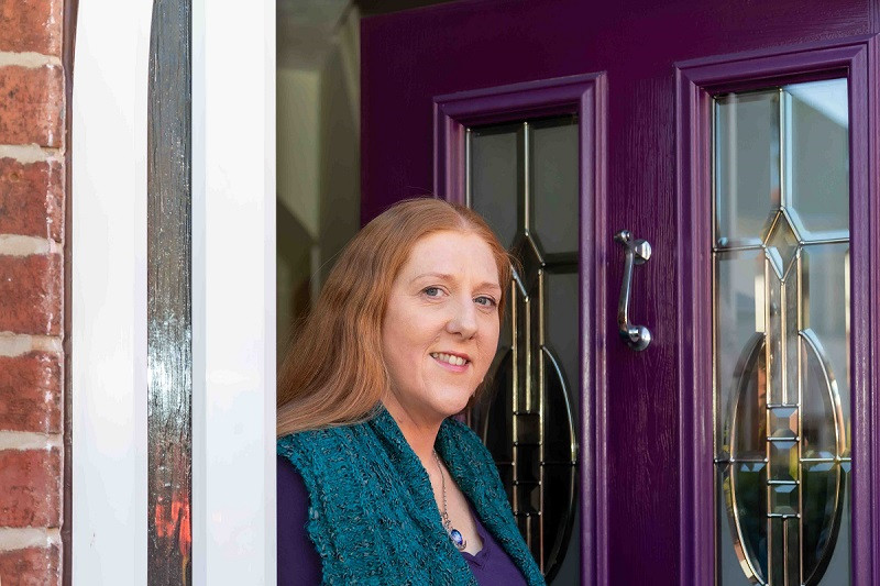 sarah welcomes you at the door to your future